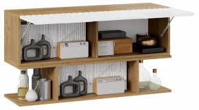 Полка комбинированная Хилтон в Урае - uray.mebel24.online | фото 4