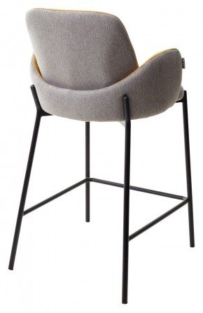 Полубарный стул NYX (H=65cm) VF106 желтый / VF120 серый М-City в Урае - uray.mebel24.online | фото 3