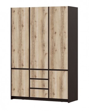 ПРАГА Спальный гарнитур Серия 3 (Дуб Делано/Дуб Венге) в Урае - uray.mebel24.online | фото 4