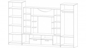 ПРЕМЬЕР Гостиная (Анкор светлый) в Урае - uray.mebel24.online | фото 3