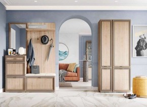 Прихожая Ливорно Ясень анкор светлый в Урае - uray.mebel24.online | фото 2