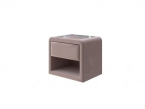 PROxSON Тумба Cube (Ткань: Велюр Shaggy Mocca) 52x41 в Урае - uray.mebel24.online | фото