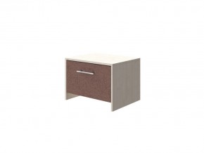 PROxSON Тумба Varna (ЛДСП Дуб Шамони+ткань Дуб Шамони светлый/Tesla Брауни) 51x40 в Урае - uray.mebel24.online | фото