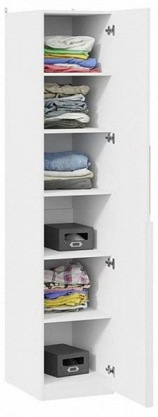 Шкаф для белья Порто СМ-393.07.002 в Урае - uray.mebel24.online | фото 3