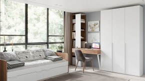 Шкаф для белья Порто СМ-393.07.211 в Урае - uray.mebel24.online | фото 9
