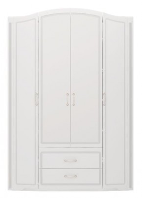 Шкаф для одежды 4-х дв.с ящиками Виктория 2  без зеркал в Урае - uray.mebel24.online | фото 1