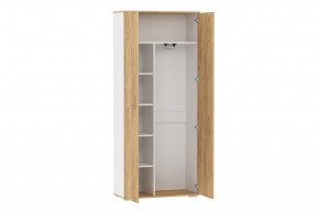 Шкаф для одежды НМ 040.42 "Санти" (Белый/Крафт Золотой) в Урае - uray.mebel24.online | фото 2