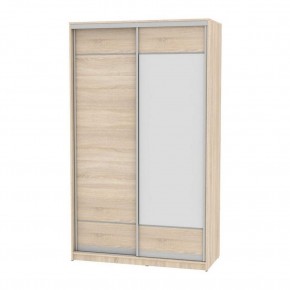 Шкаф-купе B-220х135х60-3 "Белла" (D7D8) в Урае - uray.mebel24.online | фото