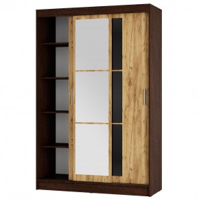Шкаф-купе Денвер ШКК-03 (венге/крафт) в Урае - uray.mebel24.online | фото 2