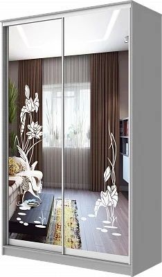 Шкаф-купе ХИТ 24-12/2-66 ЦАПЛИ в Урае - uray.mebel24.online | фото