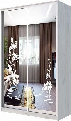 Шкаф-купе ХИТ 24-14-66 ЦАПЛИ в Урае - uray.mebel24.online | фото