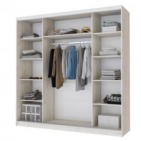 Шкаф-купе Неаполь 2.2 с 2-мя зеркалами в Урае - uray.mebel24.online | фото 2