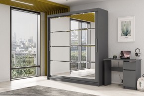 Шкаф-купе ШКП 3 МАКС (2000) Графит серый в Урае - uray.mebel24.online | фото