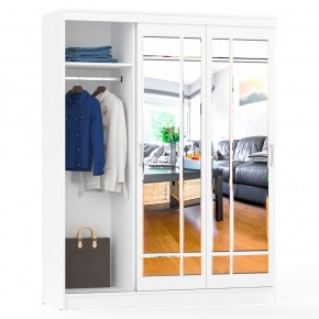 Шкаф-купе СВК-1700, цвет белый, ШхГхВ 170х61х220 см. в Урае - uray.mebel24.online | фото 4