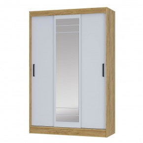 Шкаф-купе Тео ШКК-02 (крафт/белый) в Урае - uray.mebel24.online | фото 2