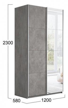 Шкаф-купе Траст СШК 2.120.60-11.13 в Урае - uray.mebel24.online | фото 3