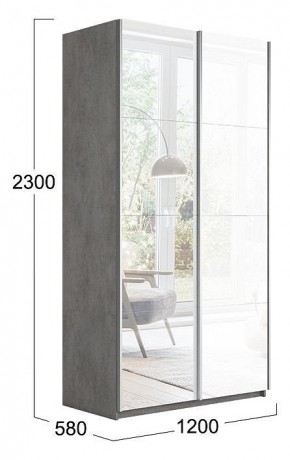 Шкаф-купе Траст СШК 2.120.60-13.15 в Урае - uray.mebel24.online | фото 3