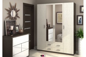 Шкаф Квадро венге/дуб белфорд в Урае - uray.mebel24.online | фото 2