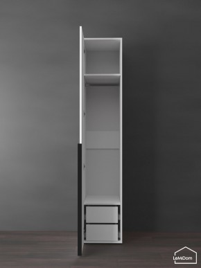 Шкаф Linnea MHR-1-3 2050х400х510 (Белый-М 11.1.2) в Урае - uray.mebel24.online | фото 6