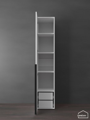 Шкаф Linnea MHR-1-3 2050х400х510 (Белый-М 11.1.2) в Урае - uray.mebel24.online | фото 7