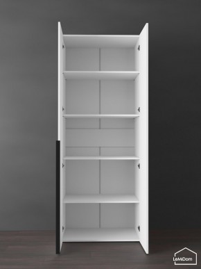Шкаф Linnea MHR-2-2 2050х800х510 (Белый-М 11.1.1) в Урае - uray.mebel24.online | фото 4