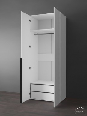 Шкаф Linnea MHR-2-3 2050х800х510 (Белый-М 11.1.2) в Урае - uray.mebel24.online | фото 6