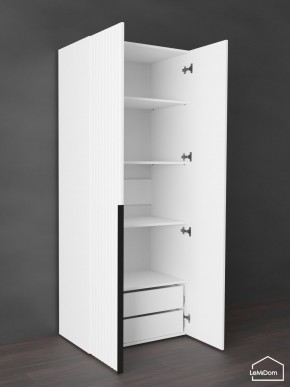 Шкаф Linnea MHR-2-4 2050х800х510 (Белый-М 11.1.1) в Урае - uray.mebel24.online | фото 6