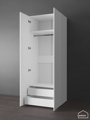 Шкаф Linnea MHR-2PO-3 2050х800х510 (Белый-М 11.1.1) в Урае - uray.mebel24.online | фото 5
