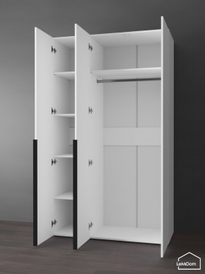 Шкаф Linnea MHR-3-1 2050х1200х510 (Белый-М 11.1.1) в Урае - uray.mebel24.online | фото 5