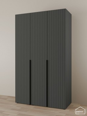 Шкаф Linnea MHR-3-1 2050х1200х510 (Графит-М 11.1.25) в Урае - uray.mebel24.online | фото 1