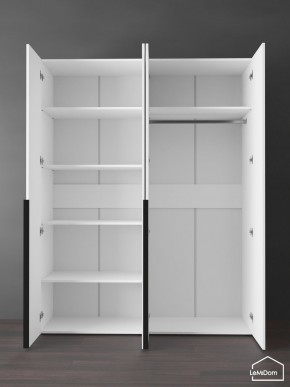 Шкаф Linnea MHR-4-1 2050х1600х510 (Белый-М 11.1.2) в Урае - uray.mebel24.online | фото 4