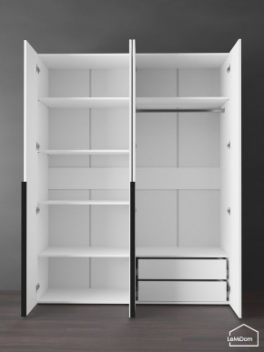 Шкаф Linnea MHR-4-2 2050х1600х510 (Белый-М 11.1.2) в Урае - uray.mebel24.online | фото 6