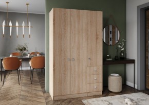 Шкаф Лофт 3-х створчатый в Урае - uray.mebel24.online | фото 3