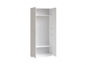 Шкаф МАКС двухстворчатый, цвет белый в Урае - uray.mebel24.online | фото 2