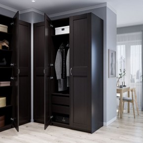 Шкаф МАКС однодверный, цвет Дуб Венге в Урае - uray.mebel24.online | фото 4