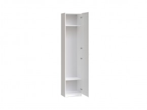 Шкаф МАКС однодверный узкий, цвет белый в Урае - uray.mebel24.online | фото 2