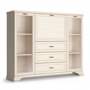 Шкаф низкий (2 стеклодвери) Сиена в Урае - uray.mebel24.online | фото 1