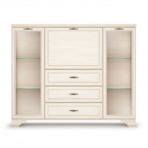 Шкаф низкий (2 стеклодвери) Сиена в Урае - uray.mebel24.online | фото 2
