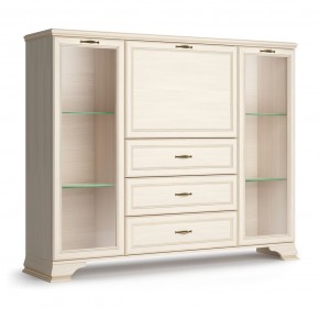 Шкаф низкий (2 стеклодвери) Сиена в Урае - uray.mebel24.online | фото 5