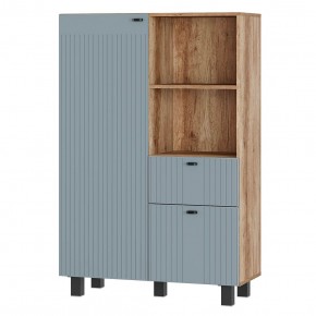Шкаф Олива ШК-16 (Дуб каньон/MF11 Шарли бриз) в Урае - uray.mebel24.online | фото