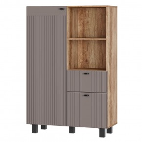 Шкаф Олива ШК-16 (Дуб каньон/MF14 Муссон софт) в Урае - uray.mebel24.online | фото