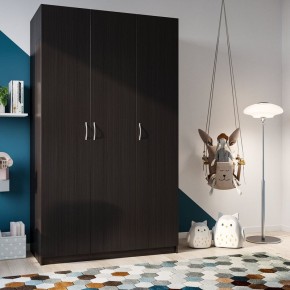 Шкаф ПЕГАС трехдверный, цвет Дуб Венге в Урае - uray.mebel24.online | фото 2