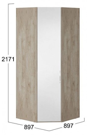 Шкаф платяной Эмбер СМ-348.07.007 L в Урае - uray.mebel24.online | фото 3
