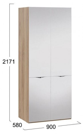 Шкаф платяной Глосс СМ-319.07.212 в Урае - uray.mebel24.online | фото 3