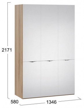 Шкаф платяной Глосс СМ-319.07.433 в Урае - uray.mebel24.online | фото 4