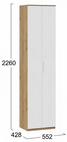 Шкаф платяной Хилтон Исп. 2 в Урае - uray.mebel24.online | фото 7