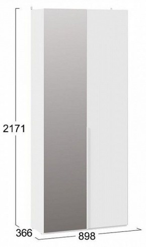 Шкаф платяной Порто СМ-393.07.225 в Урае - uray.mebel24.online | фото 4