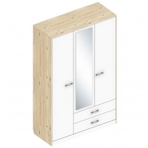 Шкаф "Милана" 3-х створчатый с 2 ящиками в Урае - uray.mebel24.online | фото