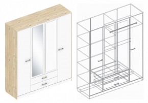 Шкаф "Милана" 4-х створчатый в Урае - uray.mebel24.online | фото 3