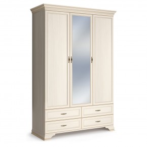 Шкаф распашной трехдверный с зеркалом Сиена в Урае - uray.mebel24.online | фото 3